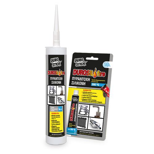 DUROSIL FIRE-ΠΥΡΑΝΤΟΧΗ ΣΙΛΙΚΟΝΗ ΥΨΗΛΗΣ ΘΕΡΜΟΚΡΑΣΙΑΣ ΑΝΤΟΧΗΣ ΕΩΣ +300°C DUROSIL FIRE-ΠΥΡΑΝΤΟΧΗ ΣΙΛΙΚΟΝΗ ΥΨΗΛΗΣ ΘΕΡΜΟΚΡΑΣΙΑΣ ΑΝΤΟΧΗΣ ΕΩΣ +300°C